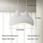MODERN SCULPTURAL PENDANT LIGHT | CLBN67655