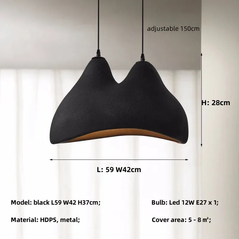 MODERN SCULPTURAL PENDANT LIGHT | CLBN67655