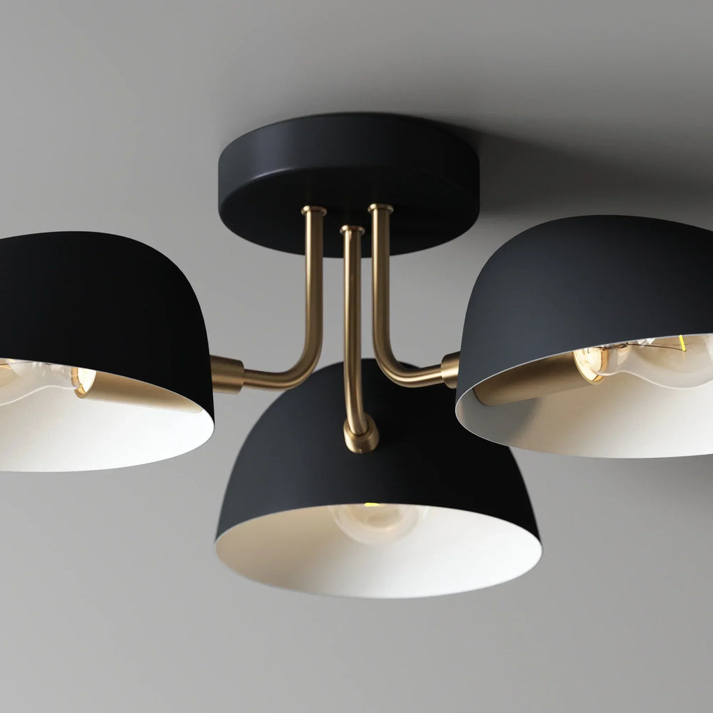 MODERN SEMI-FLUSH MOUNT CEILING LIGHT | DESIGN CLXC011