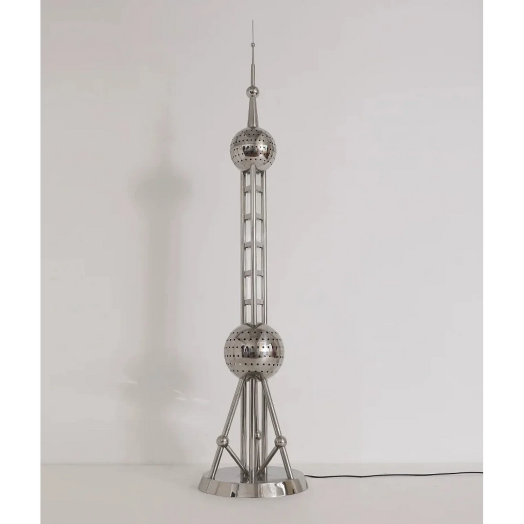 MODERN STAINLESS STEEL LED TOWER LAMP | MOLINARI DESIGN 147CL