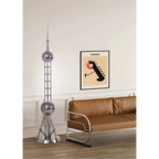 MODERN STAINLESS STEEL LED TOWER LAMP | MOLINARI DESIGN 147CL