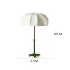 MODERN TABLE LAMP WITH WHITE FABRIC SHADE | DESIGN CLSS020M