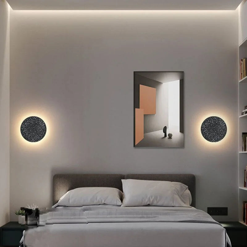 MODERN TERRAZZO WALL SCONCE SET