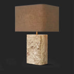 MODERN TRAVERTINE TABLE LAMP | DESIGN CLDD5200