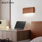 MODERN WALNUT WOOD WALL LAMP | CL1924