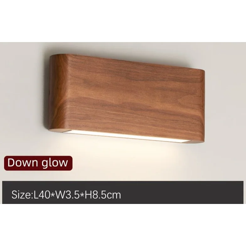 MODERN WALNUT WOOD WALL LAMP | CL1924