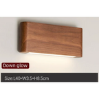 MODERN WALNUT WOOD WALL LAMP | CL1924