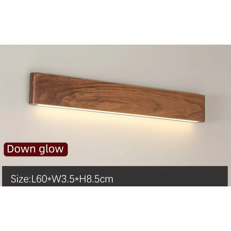 MODERN WALNUT WOOD WALL LAMP | CL1924