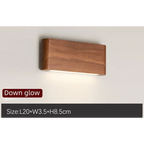 MODERN WALNUT WOOD WALL LAMP | CL1924