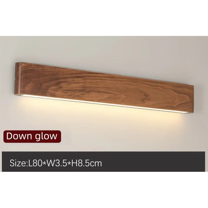 MODERN WALNUT WOOD WALL LAMP | CL1924