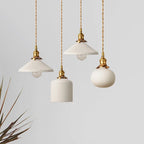 MODERN WHITE PENDANT LIGHTING