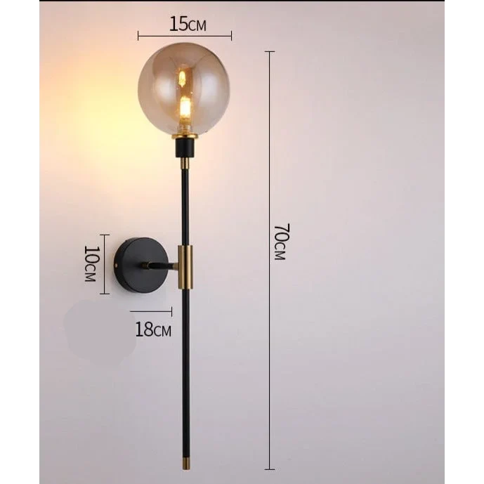 MOLECULAR GLASS WALL LAMP | CLHHP02558