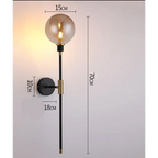 MOLECULAR GLASS WALL LAMP | CLHHP02558