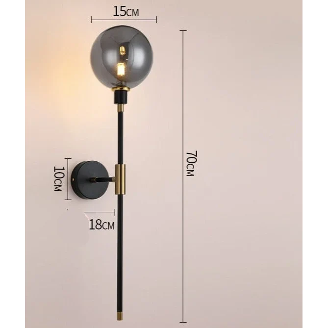 MOLECULAR GLASS WALL LAMP | CLHHP02558