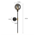 MOLECULAR GLASS WALL LAMP | CLHHP02558