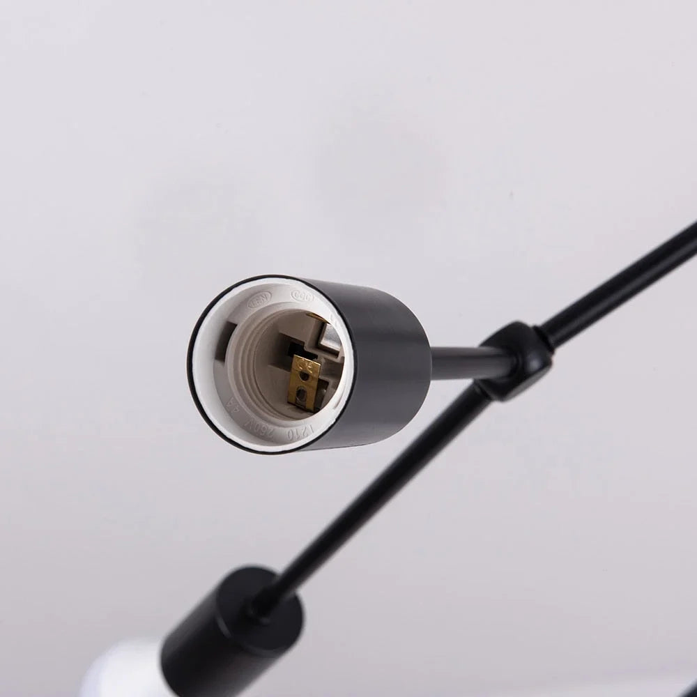 MOLECULE LED BLACK CEILING LIGHT FIXTURES