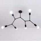 MOLECULE LED BLACK CEILING LIGHT FIXTURES