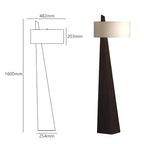 MONOLITHIC BLACK TAPERED FLOOR LAMP | CLVMO0280