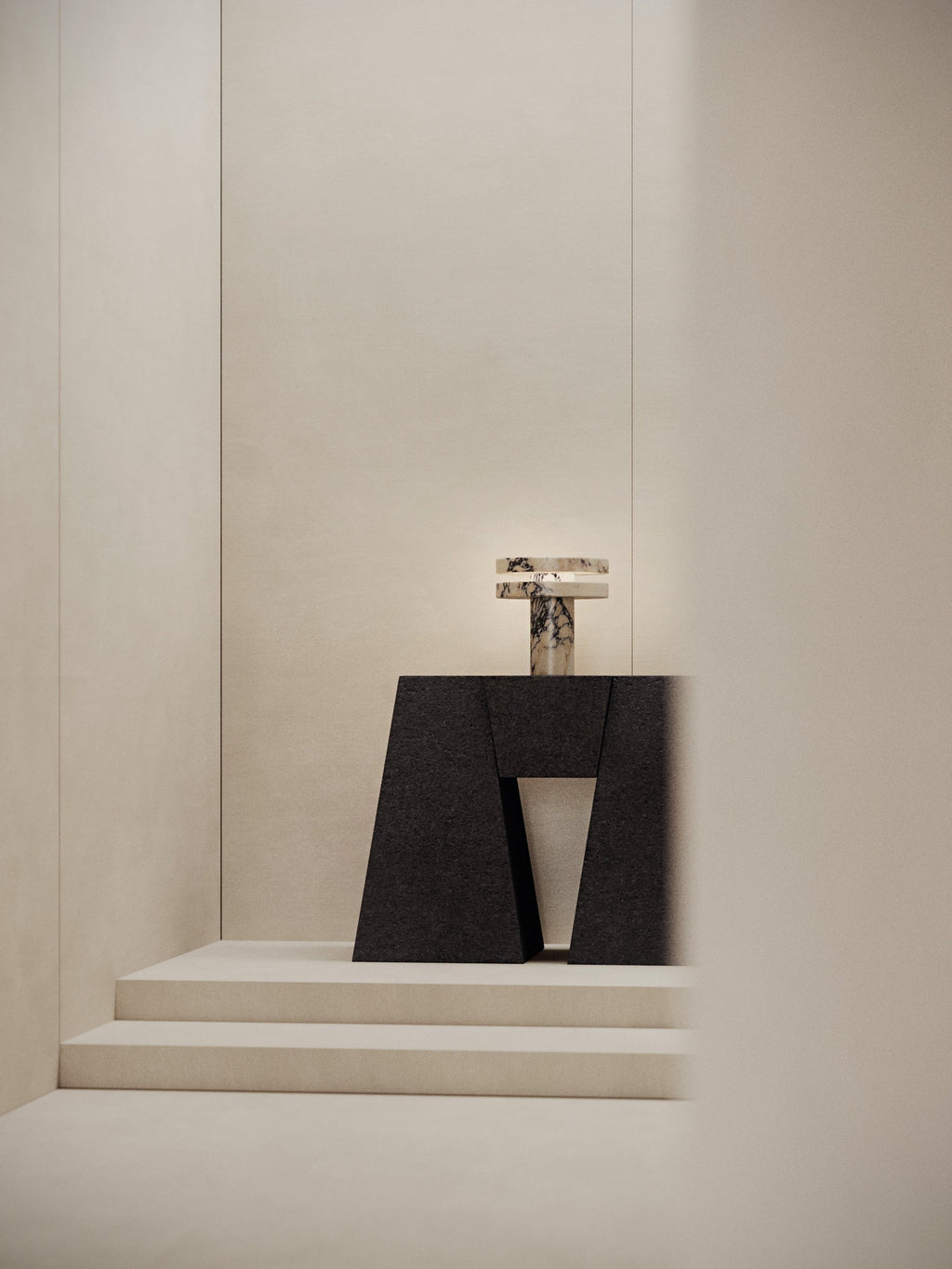 MONOLITHIC MARBLE TABLE LAMP | CLHJDSA01