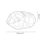 MULBERRY SILK CEILING LIGHT | CLSILD025