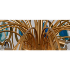 NATURAL AGATE MODERN CHANDELIER | CL70032