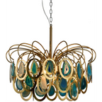 NATURAL AGATE MODERN CHANDELIER | CL70032