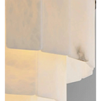 NATURAL ALABASTER CHANDELIER | CLMT02580