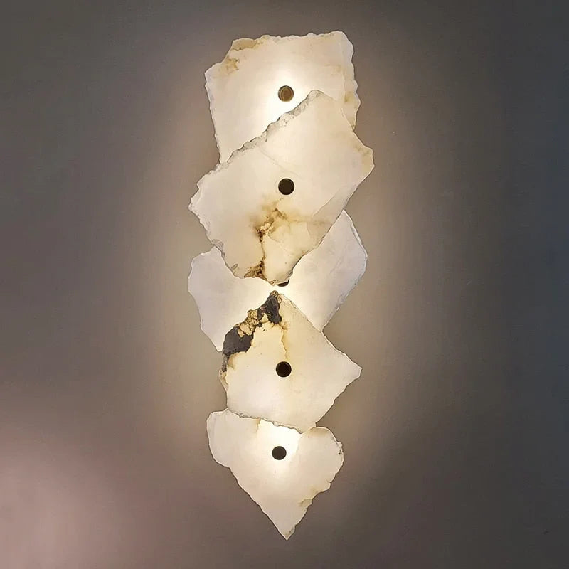 NATURAL MARBLE LED WALL LAMP | CLDSS0255