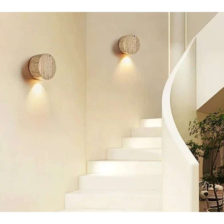 NATURAL MARBLE WALL LIGHT | BONETTI DESIGN CL502