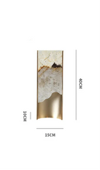 NATURAL STONE WALL SCONCE | CLVIS027