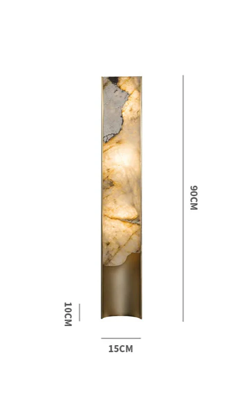 NATURAL STONE WALL SCONCE | CLVIS027