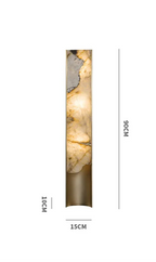 NATURAL STONE WALL SCONCE | CLVIS027