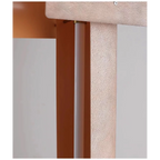 NATURAL TRAVERTINE & ALLOY TABLE LAMP | DESIGN PIETRA