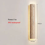 NATURAL TRAVERTINE STONE LED WALL SCONCE | CL889901