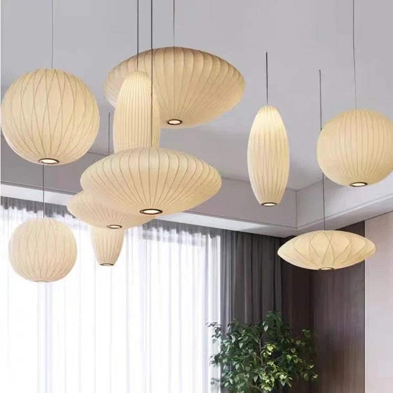 NELSON BUBBLE SILK PENDANT LAMP | DESIGN CL875