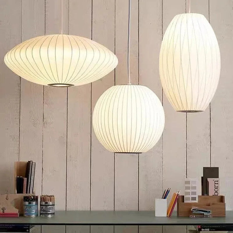 NELSON BUBBLE SILK PENDANT LAMP | DESIGN CL875
