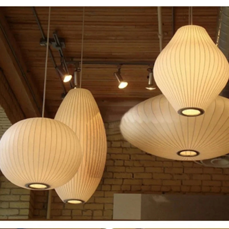 NELSON BUBBLE SILK PENDANT LAMP | DESIGN CL875