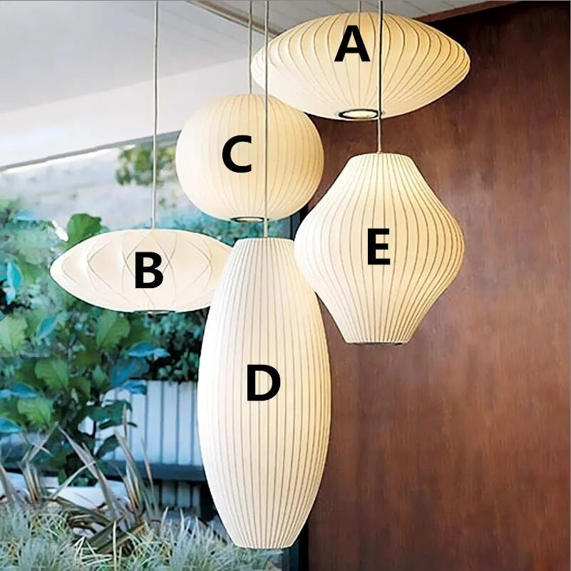 NELSON BUBBLE SILK PENDANT LAMP | DESIGN CL875