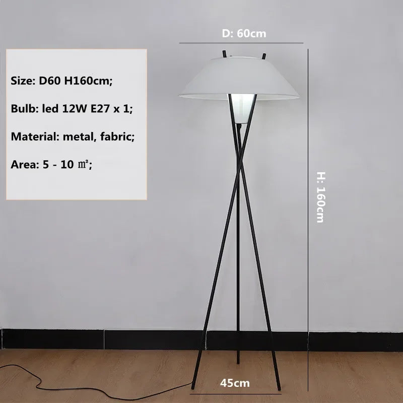 NORDIC MINIMALISM WABI SABI FLOOR LAMP | CLK45422