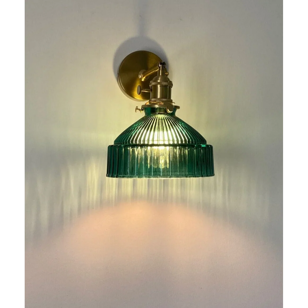NORDIC WALL LAMP WITH SWING GLASS SHADE