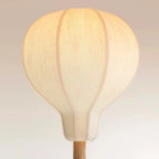 OAK FLOOR LAMP WITH LINEN SHADE | DESIGN CL70ZZ