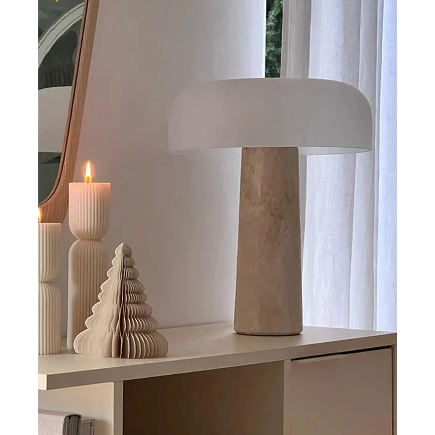 OMARELLO STONE TABLE LAMP