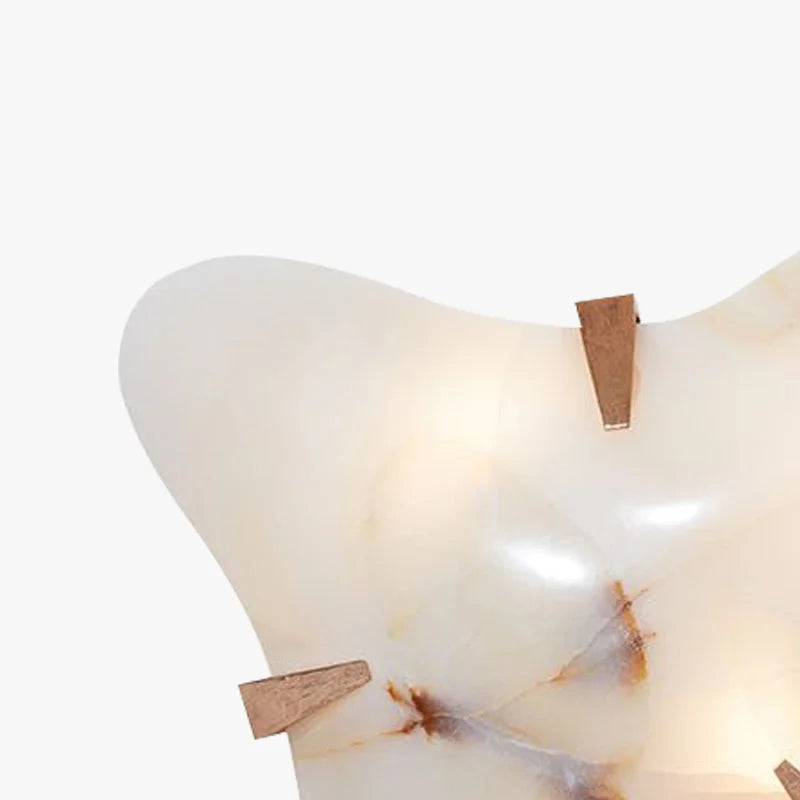 ORGANIC ALABASTER CLOUD SCONCE | CLVALO054