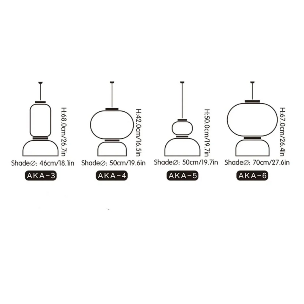 PAPER LANTERN LAMPS | AKA SERIES