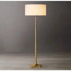 PATINATED BRASS FLOOR LAMP | CLVGTPO1