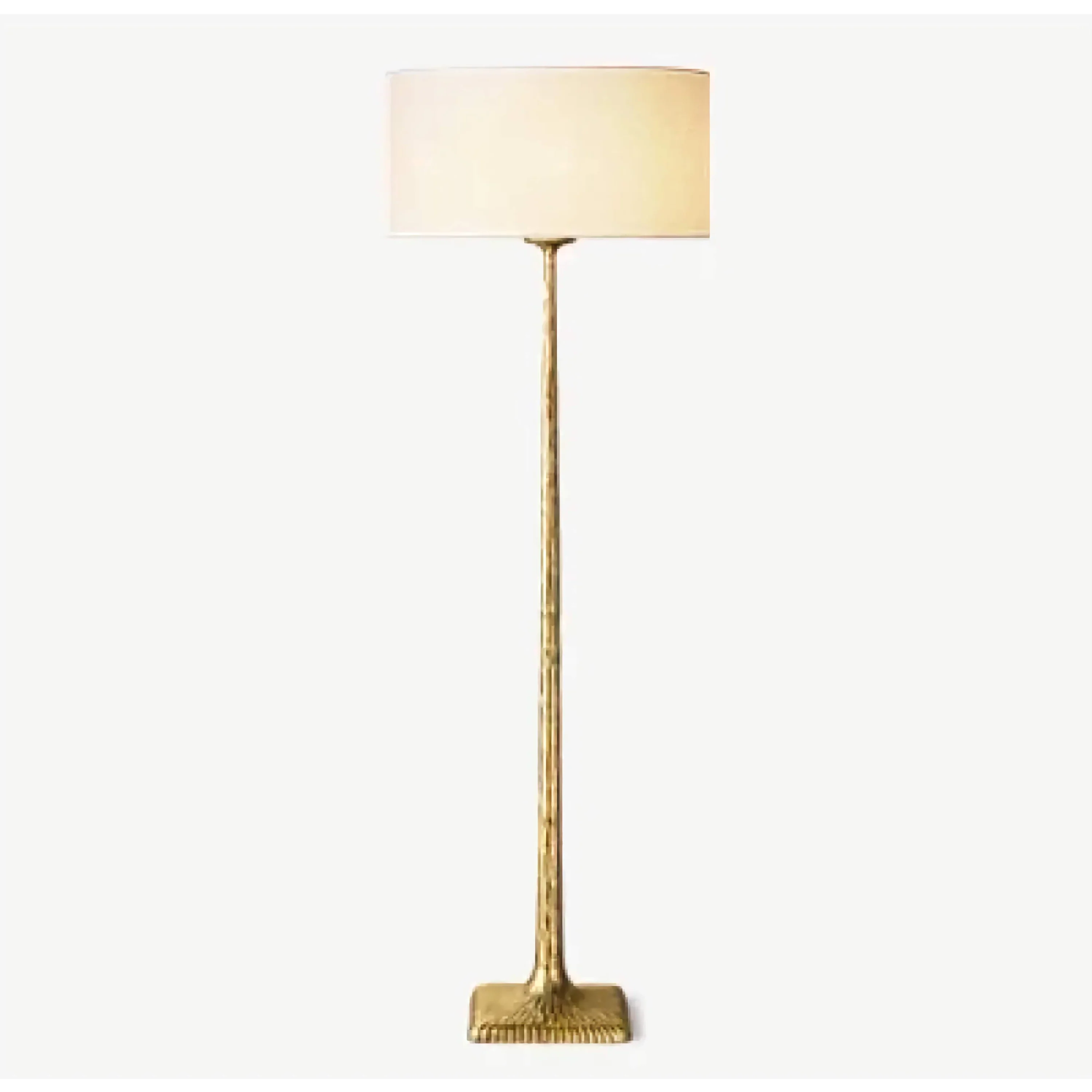 PATINATED BRASS FLOOR LAMP | CLVGTPO1
