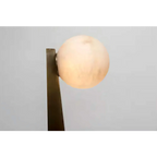 PATINATED BRASS SCULPTURAL FLOOR LAMP | CLORB0281K