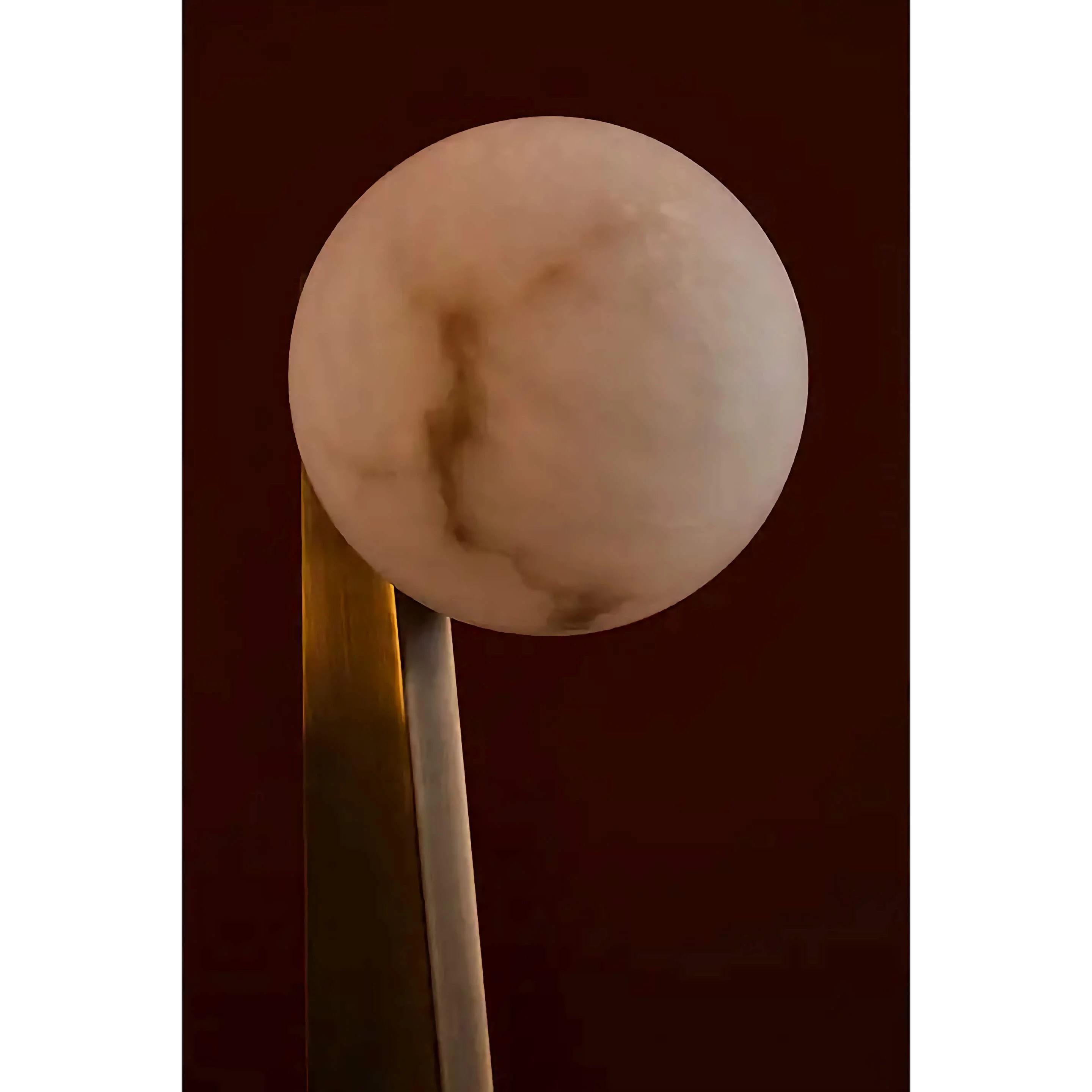 PATINATED BRASS SCULPTURAL FLOOR LAMP | CLORB0281K