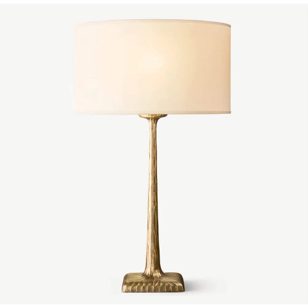 PATINATED BRASS TABLE LAMP | CLVGTPO0