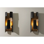 PATINATED CURVED WALL SCONCE | CLRONF502